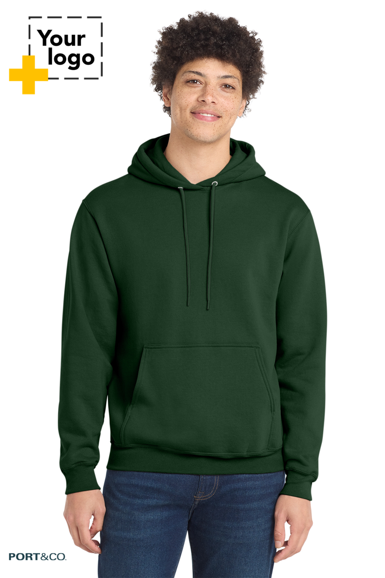 Port & Co™ Core Fleece Pullover Hooded Sweatshirt
