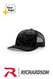 Richardson 112PFP PRINTED FIVE PANEL TRUCKER