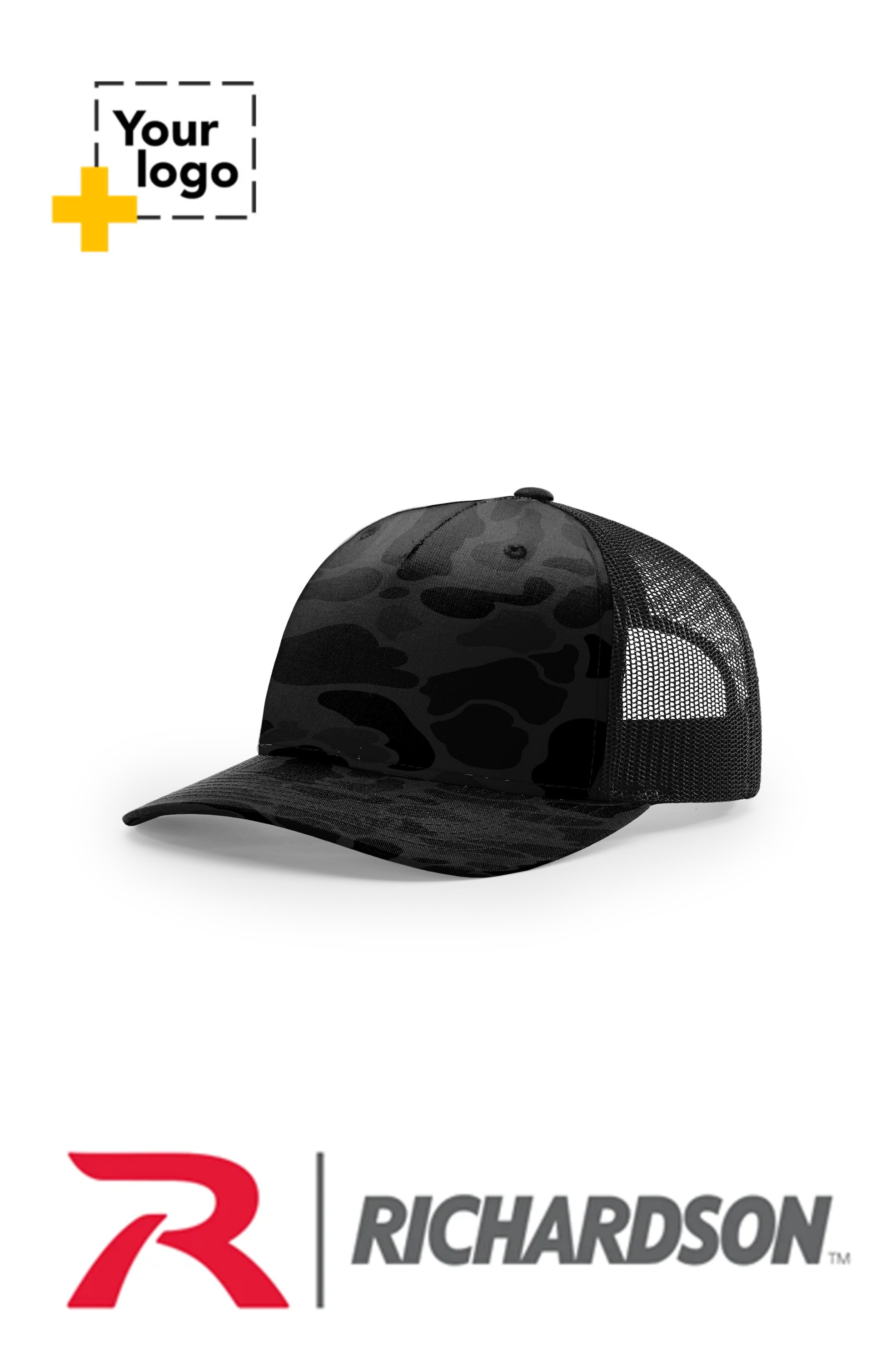 Richardson 112PFP PRINTED FIVE PANEL TRUCKER