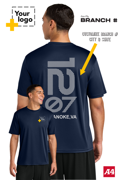 Custom A4 Cooling Performance Tee - Branch #