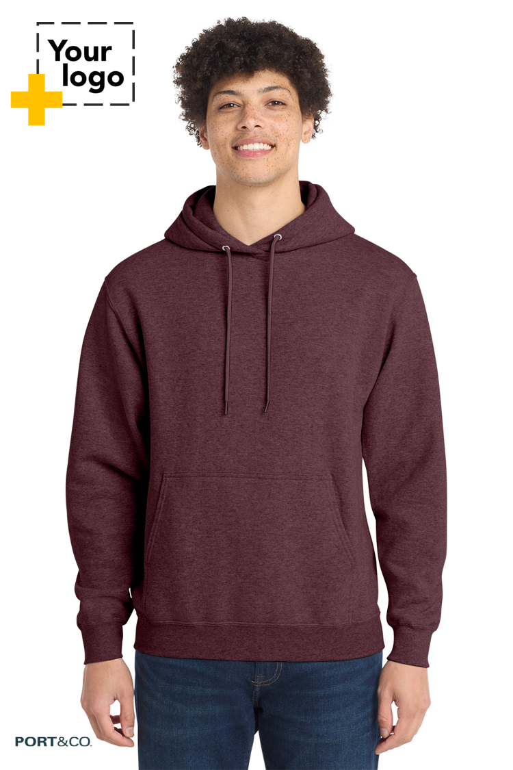 Port & Co™ Core Fleece Pullover Hooded Sweatshirt