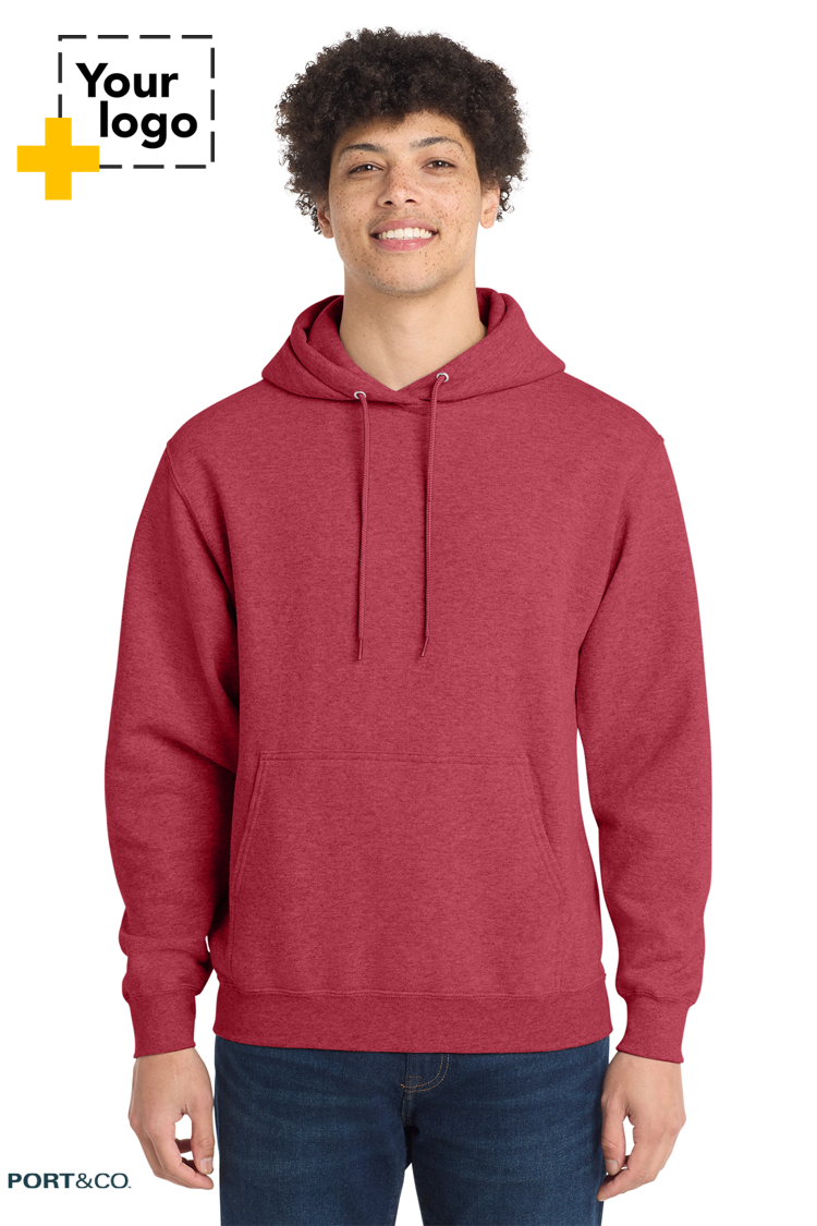 Port & Co™ Core Fleece Pullover Hooded Sweatshirt