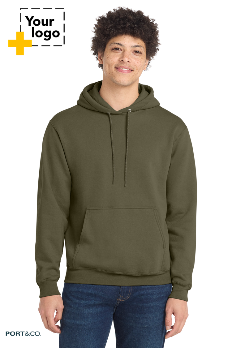 Port & Co™ Core Fleece Pullover Hooded Sweatshirt