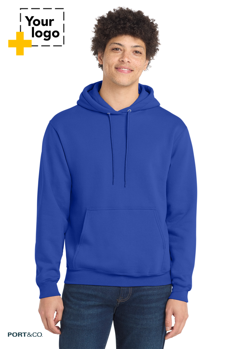 Port & Co™ Core Fleece Pullover Hooded Sweatshirt