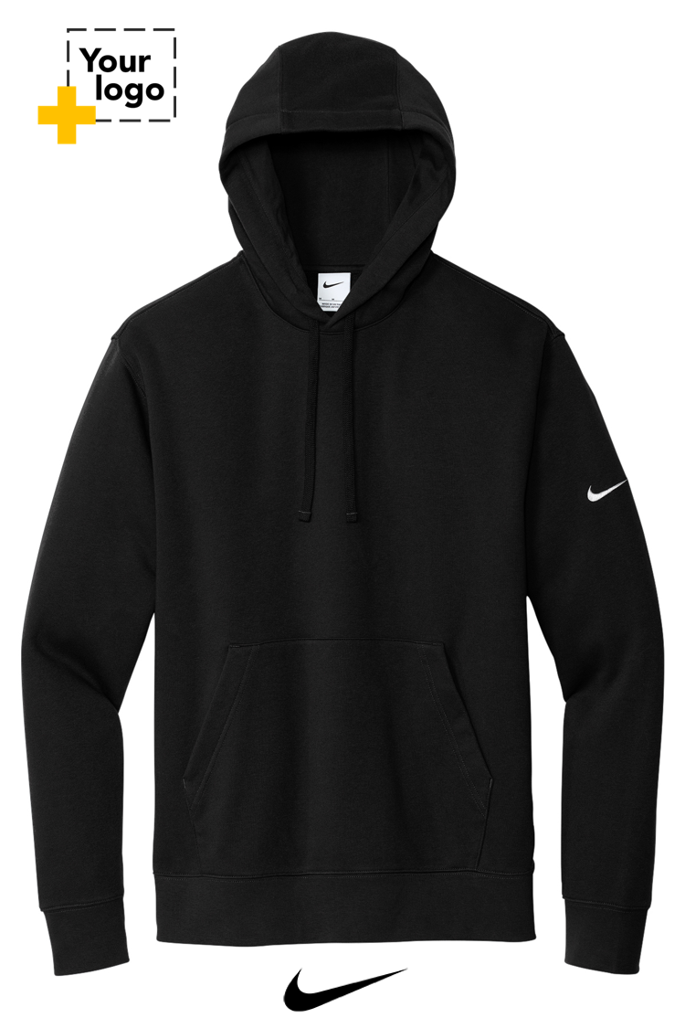 Nike Club Fleece Sleeve Swoosh Pullover Hoodie
