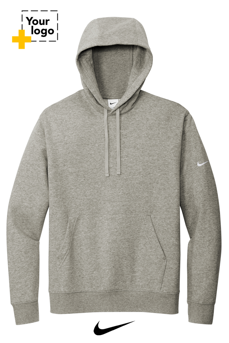 Nike Club Fleece Sleeve Swoosh Pullover Hoodie