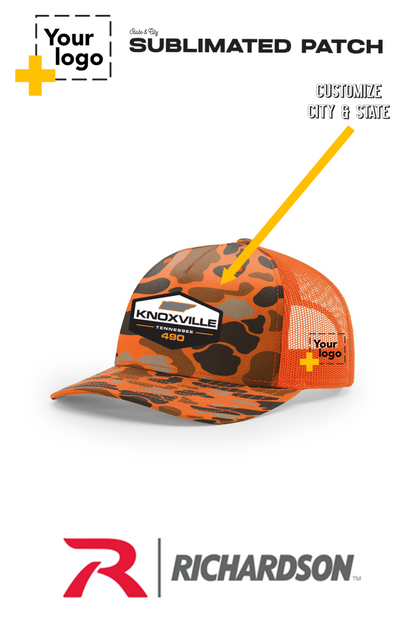 Custom Richardson 112PFP Trucker - Sublimated Patch