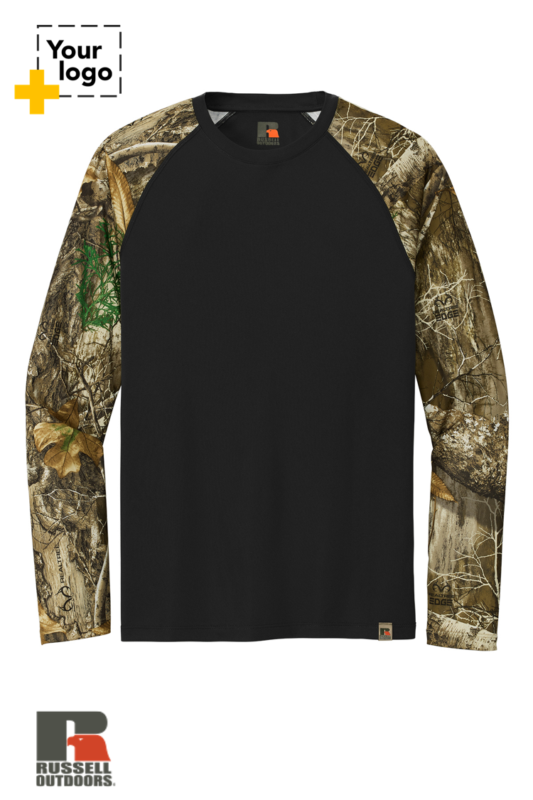 Russell Outdoors™ Realtree® Colorblock Performance Long Sleeve Tee