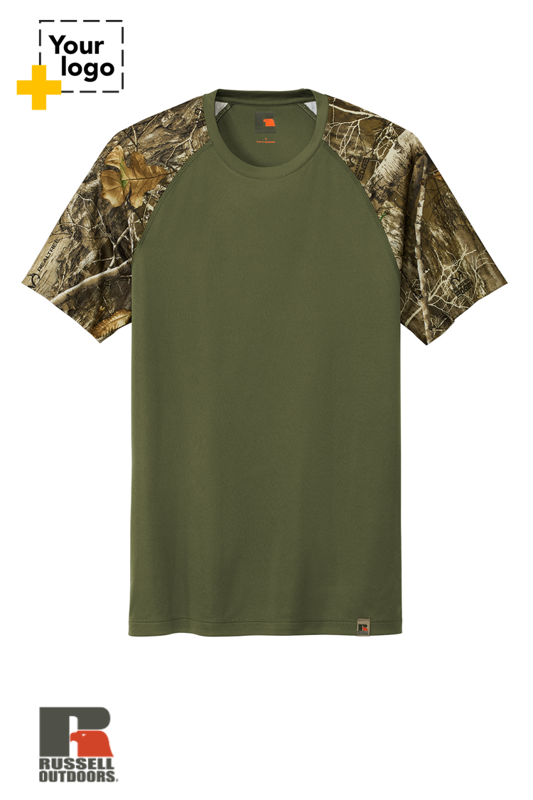 Russell Outdoors™ Realtree® Colorblock Performance Tee