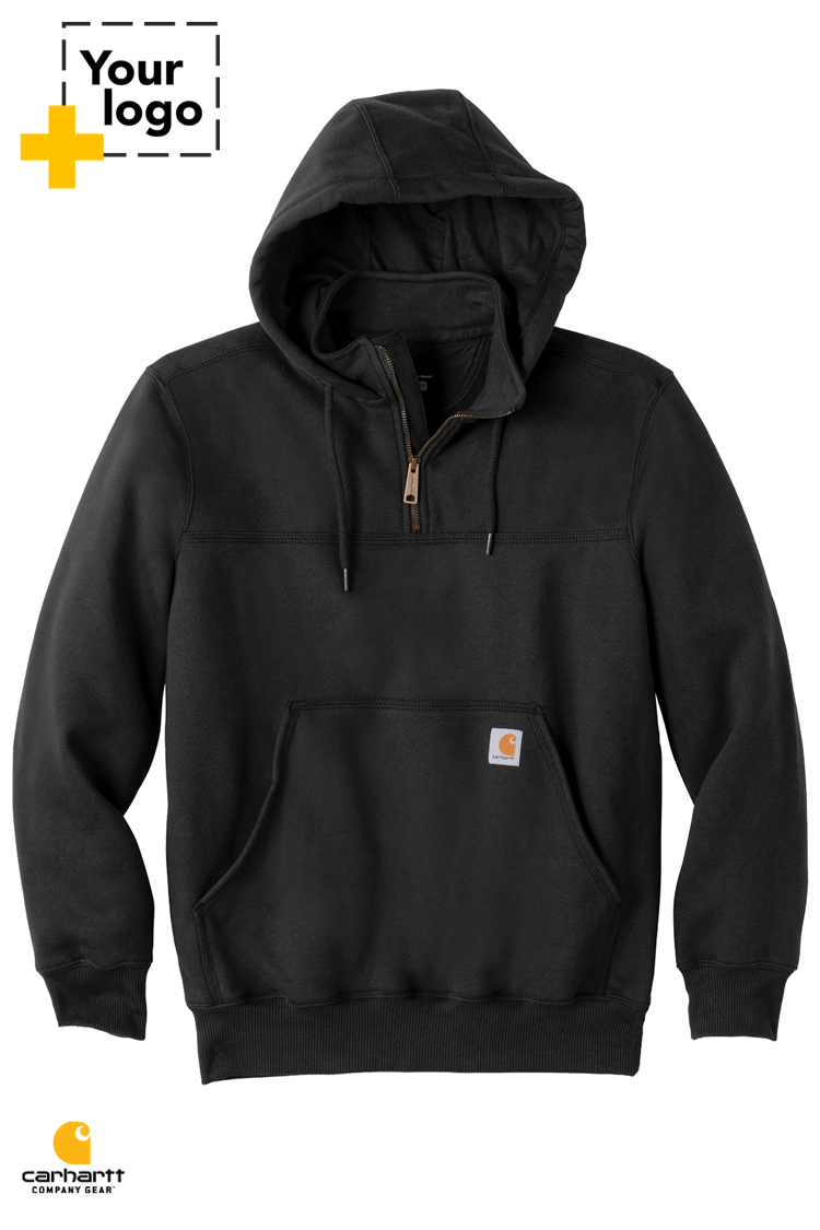 Carhartt® Rain Defender® Paxton Heavyweight Hooded Zip Mock Sweatshirt