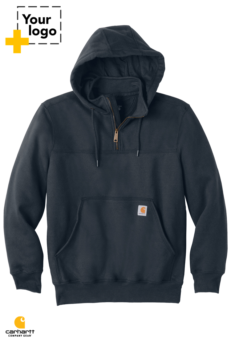 Carhartt® Rain Defender® Paxton Heavyweight Hooded Zip Mock Sweatshirt