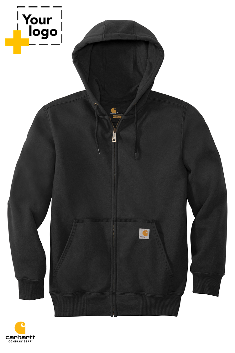 Carhartt® Rain Defender® Paxton Heavyweight Hooded Zip-Front Sweatshirt