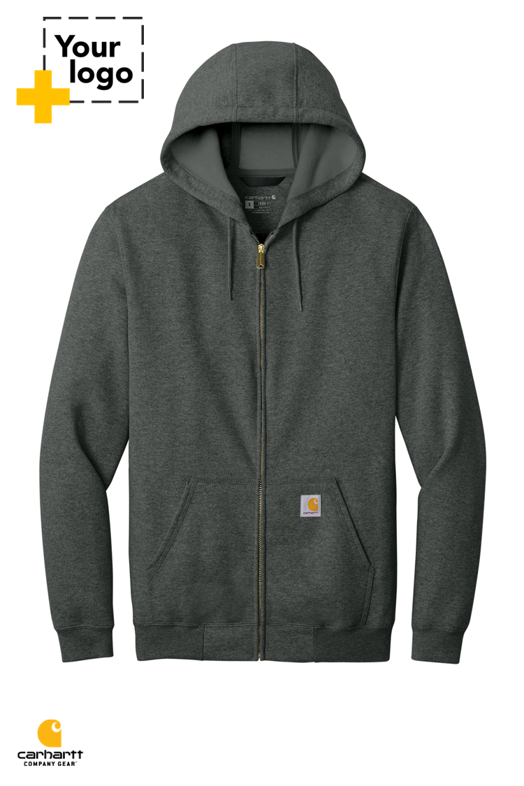 Carhartt® Midweight Hooded Zip-Front Sweatshirt