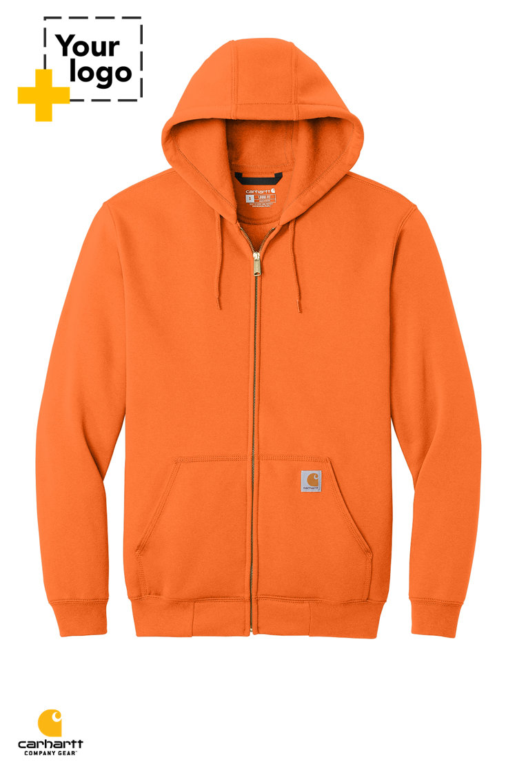 Carhartt® Midweight Hooded Zip-Front Sweatshirt