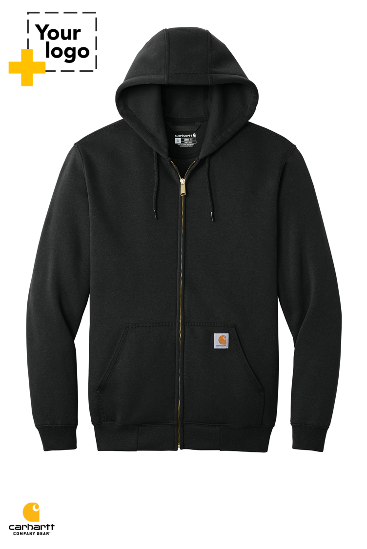 Carhartt® Midweight Hooded Zip-Front Sweatshirt