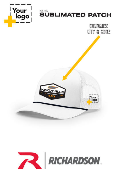 Custom Richardson 112FPR Trucker - Sublimated Patch