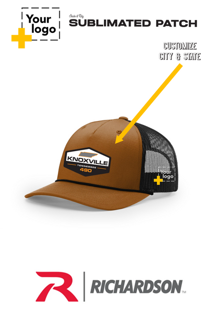 Custom Richardson 112FPR Trucker - Sublimated Patch