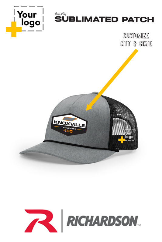 Custom Richardson 112FPR Trucker - Sublimated Patch