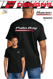 Custom Gildan® DryBlend® 50 Cotton/50 Poly T-Shirt - RACING STRIPES