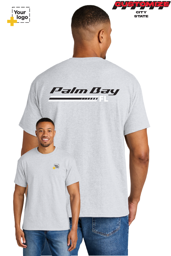 Custom Gildan® DryBlend® 50 Cotton/50 Poly T-Shirt - RACING STRIPES