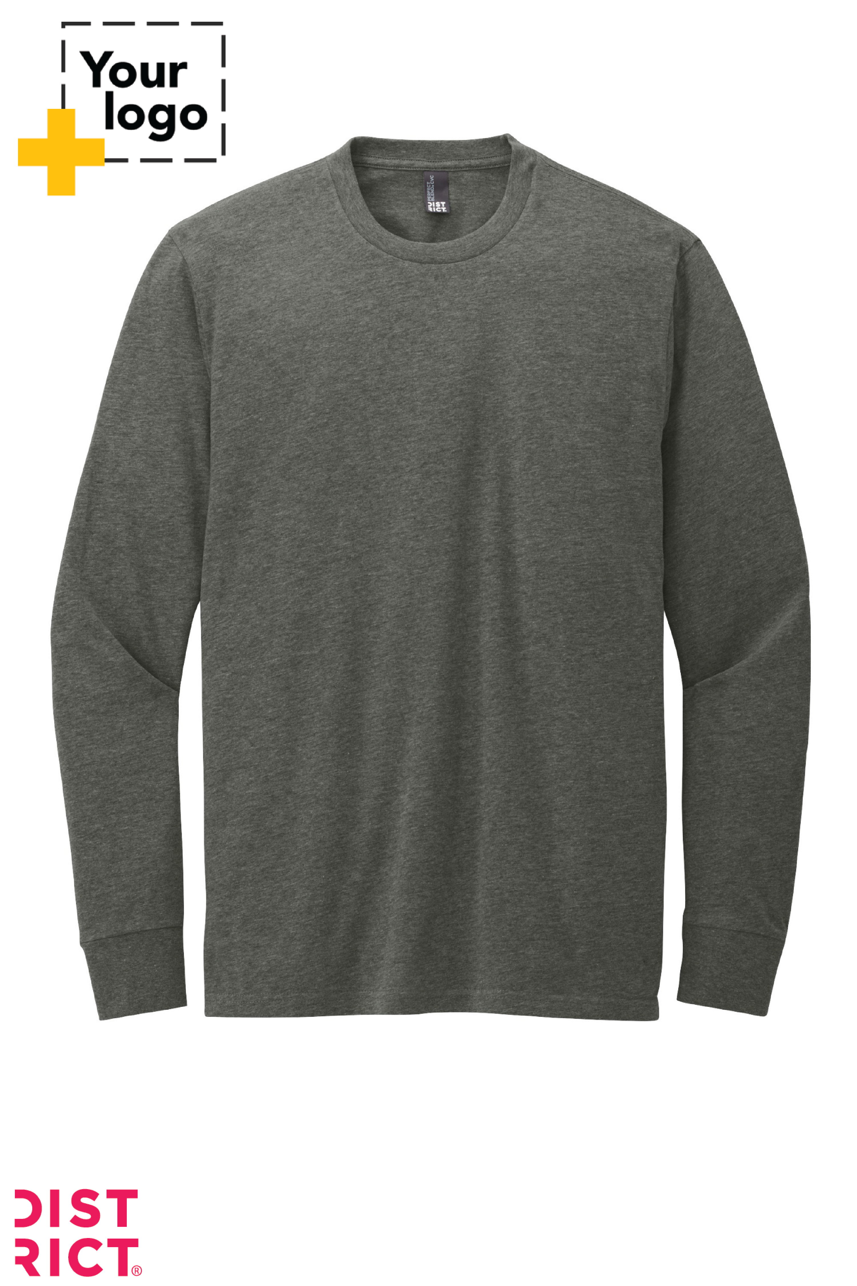 District® Perfect Blend® CVC Long Sleeve Tee