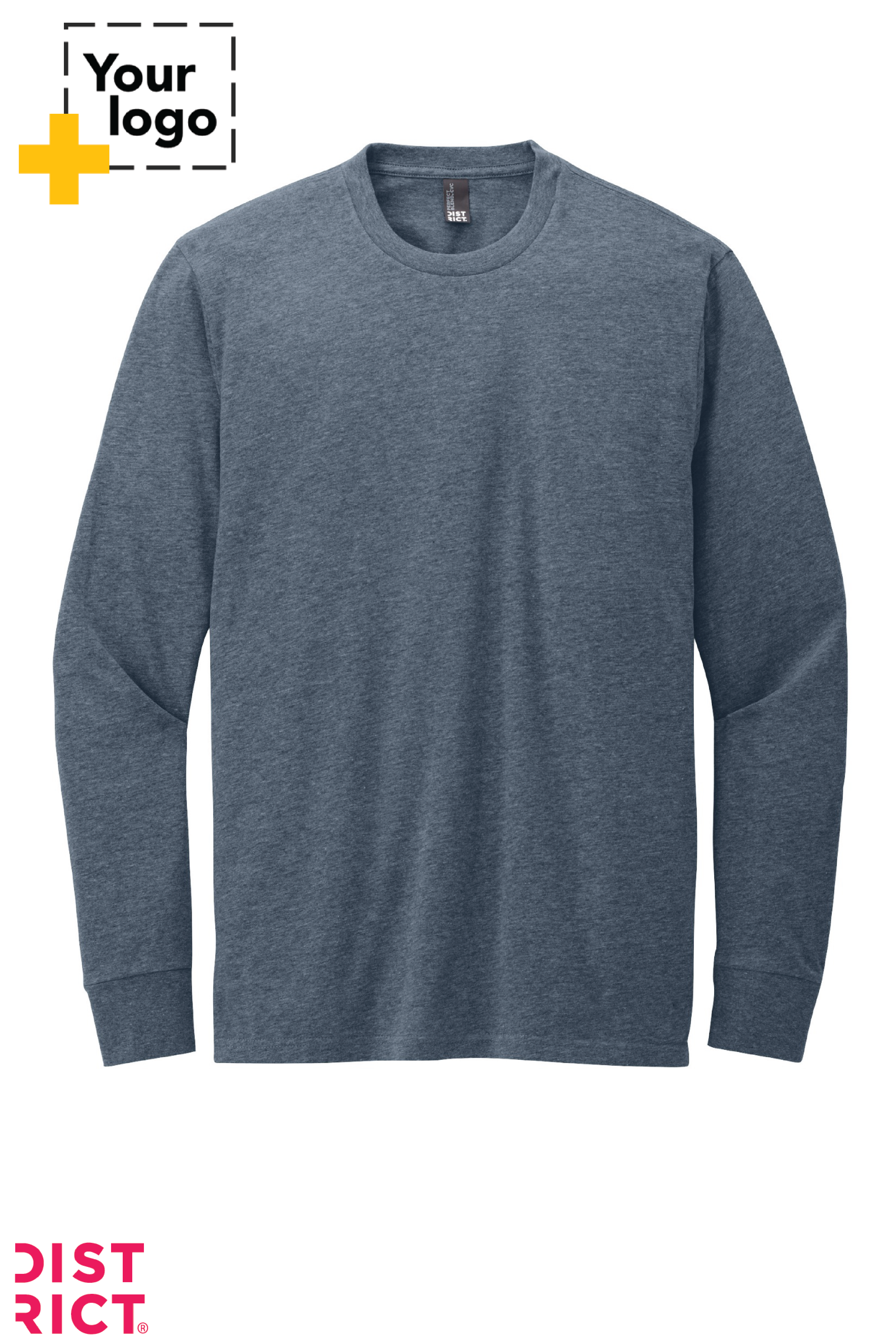 District® Perfect Blend® CVC Long Sleeve Tee