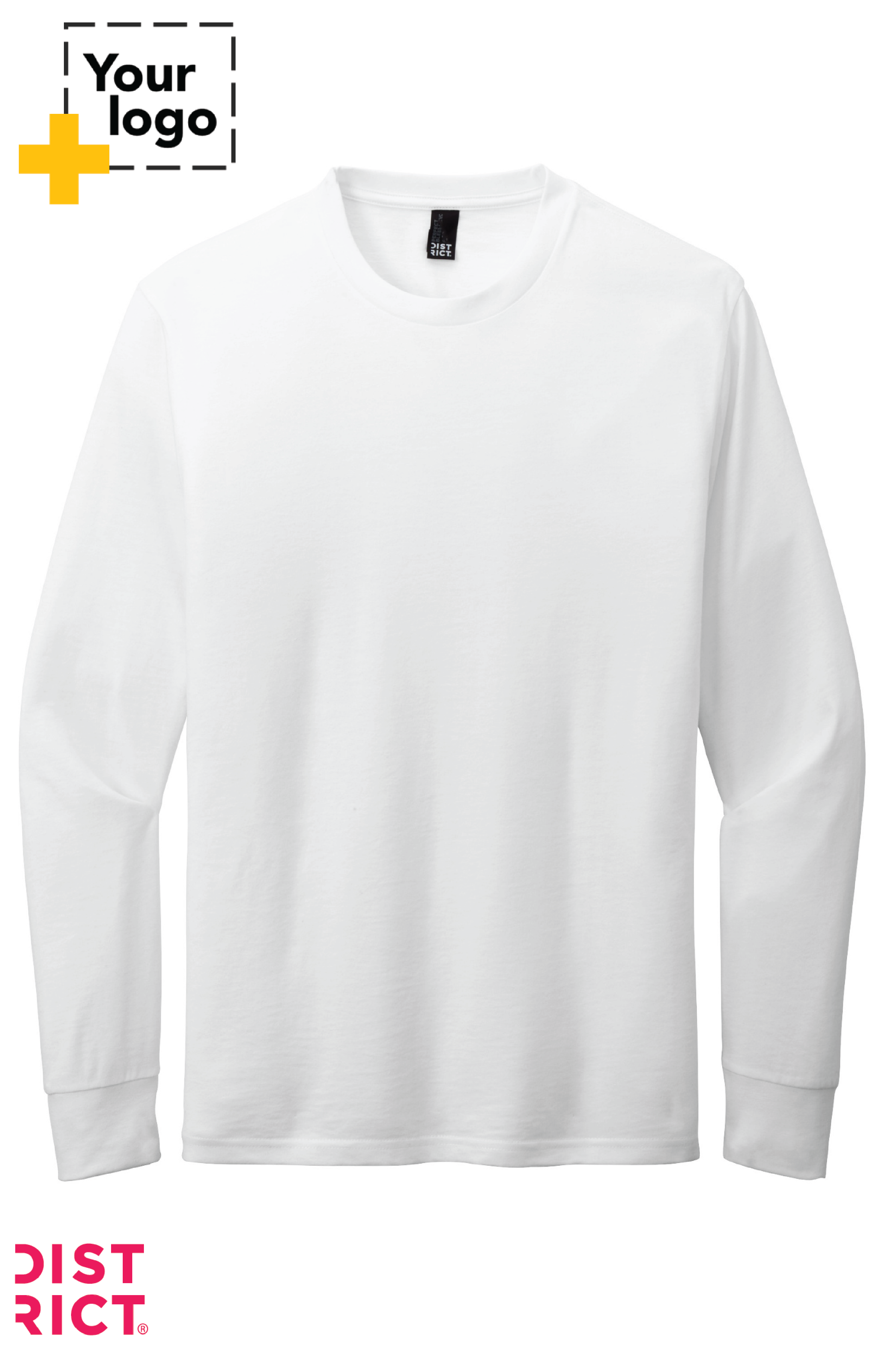 District® Perfect Blend® CVC Long Sleeve Tee