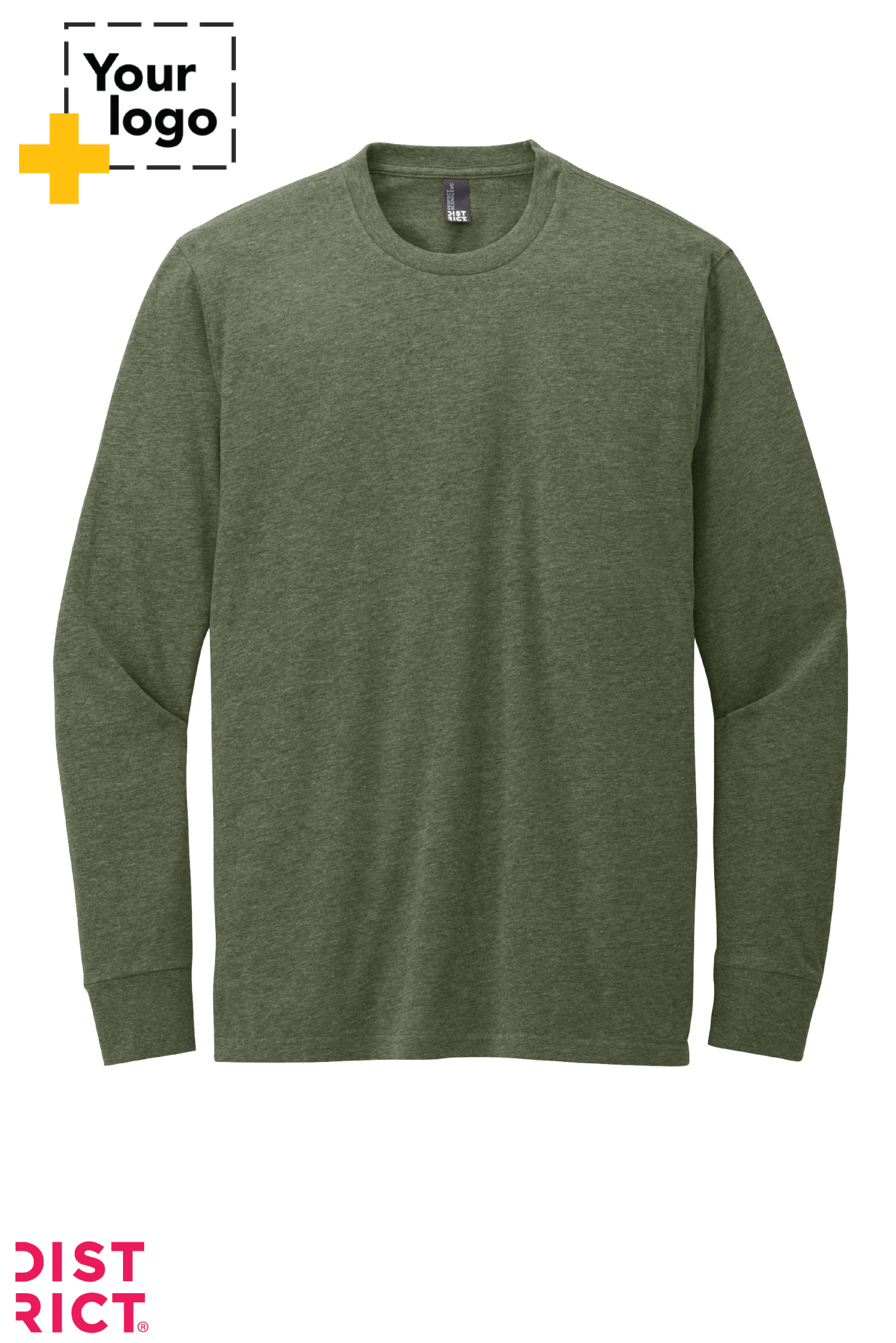 District® Perfect Blend® CVC Long Sleeve Tee