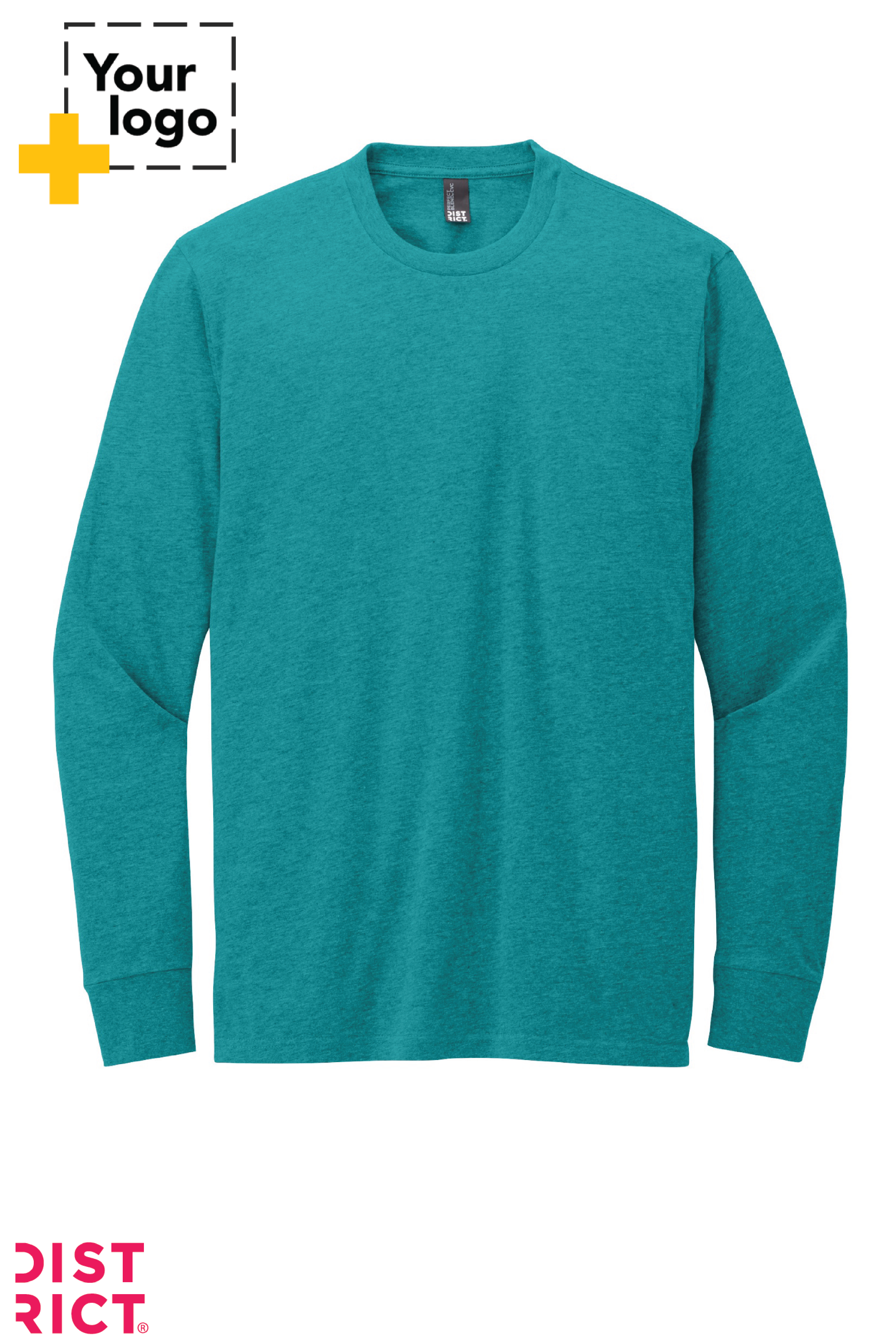 District® Perfect Blend® CVC Long Sleeve Tee