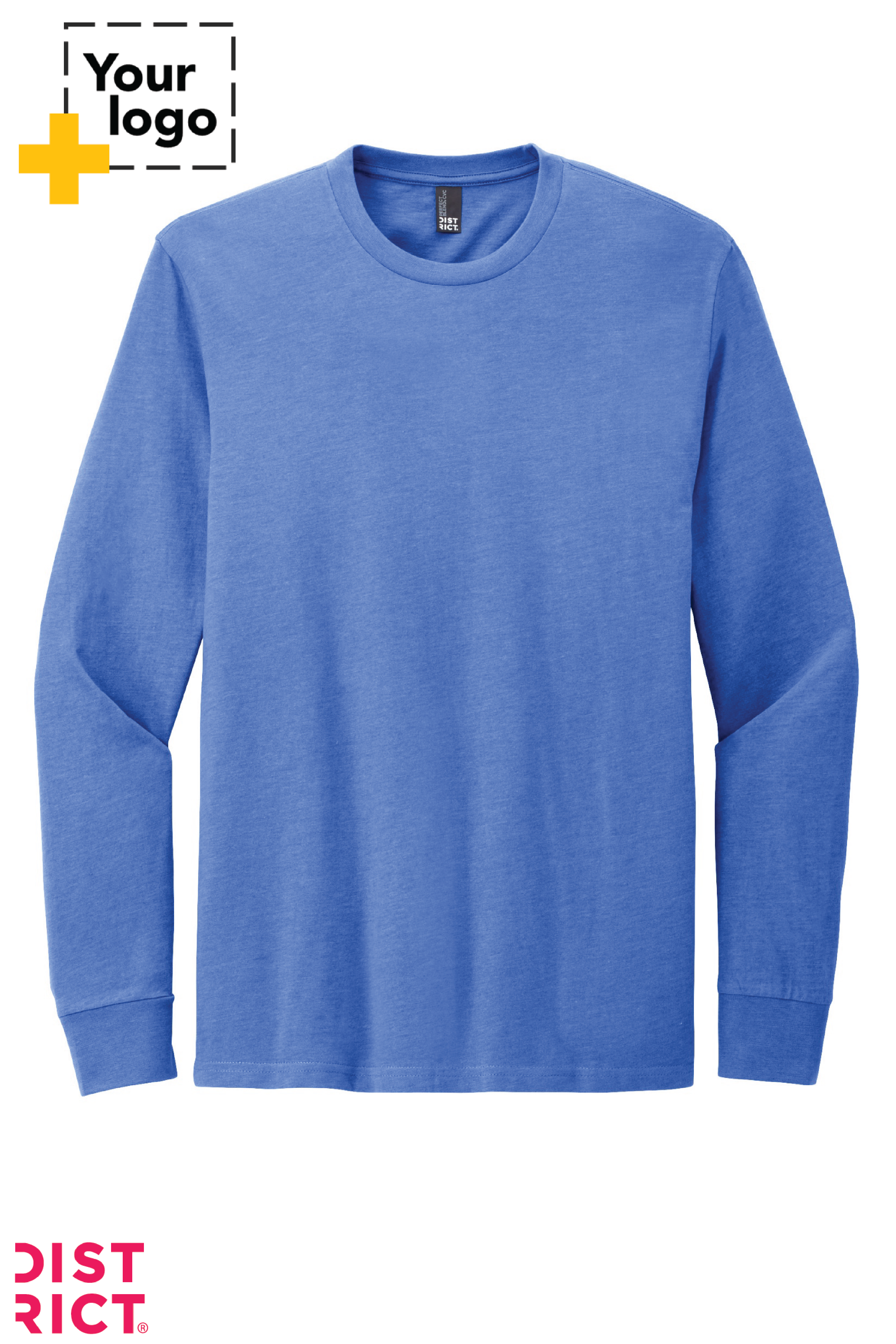 District® Perfect Blend® CVC Long Sleeve Tee
