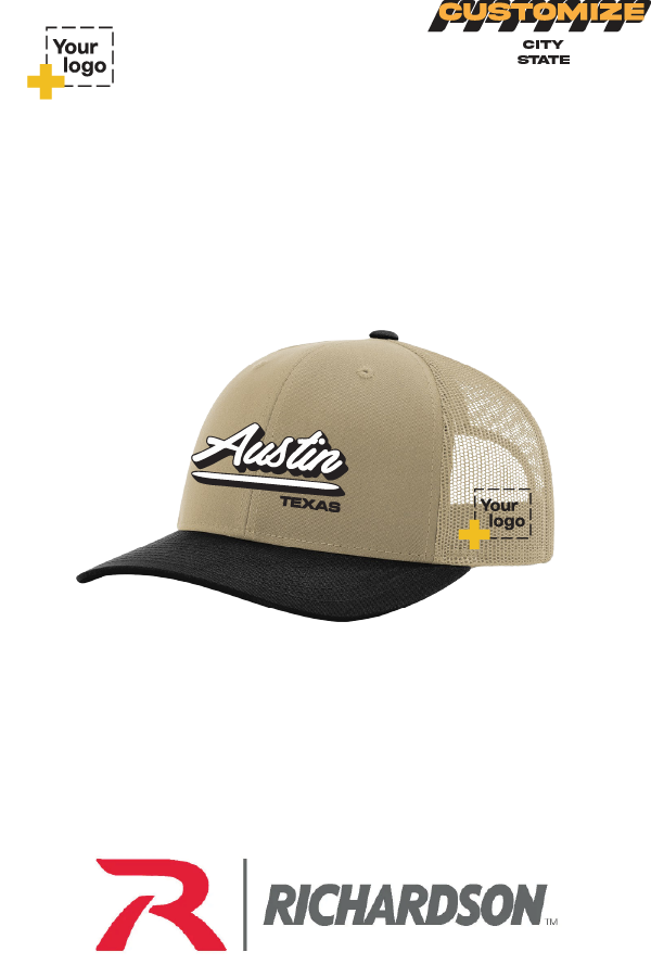 Custom Richardson 112 Trucker - Script Embroidered