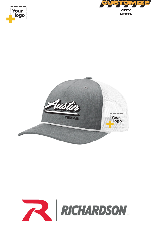 Custom Richardson 112FPR Trucker - Script Embroidered