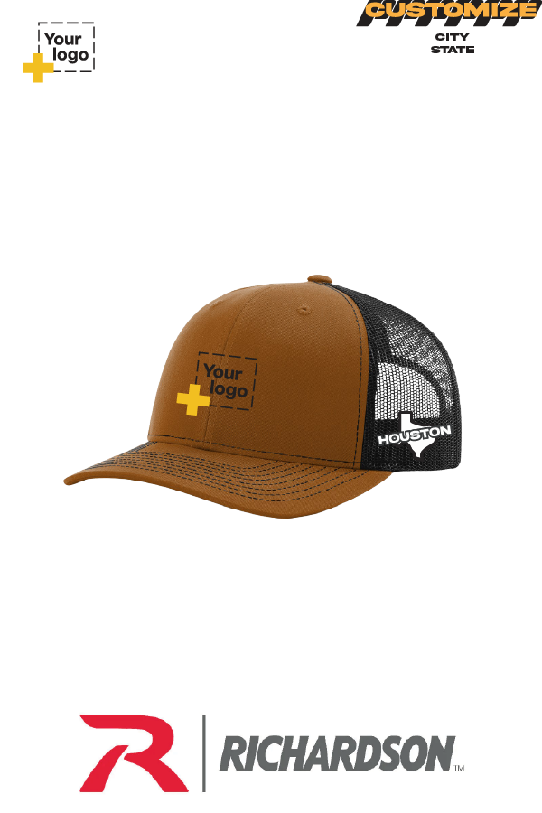 Custom Richardson 112 Trucker - City State Embroidered