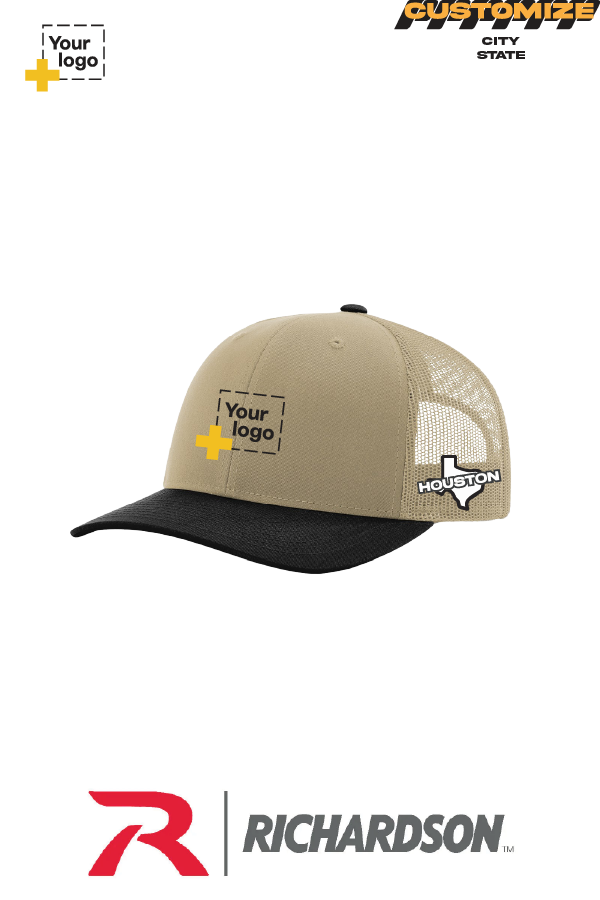 Custom Richardson 112 Trucker - City State Embroidered