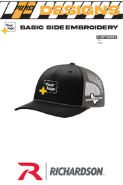 Custom Richardson 112FPR Trucker - City State Embroidered