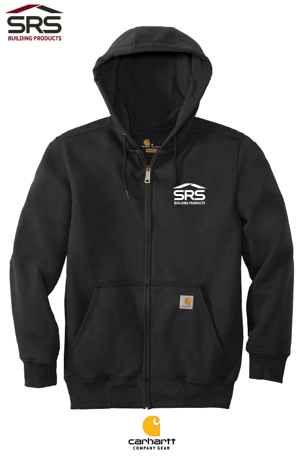 Carhartt® Rain Defender® Paxton Heavyweight Hooded Zip-Front Sweatshirt [SRS Building Products]
