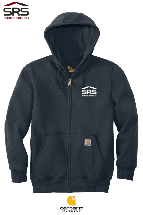 Carhartt® Rain Defender® Paxton Heavyweight Hooded Zip-Front Sweatshirt [SRS Building Products]