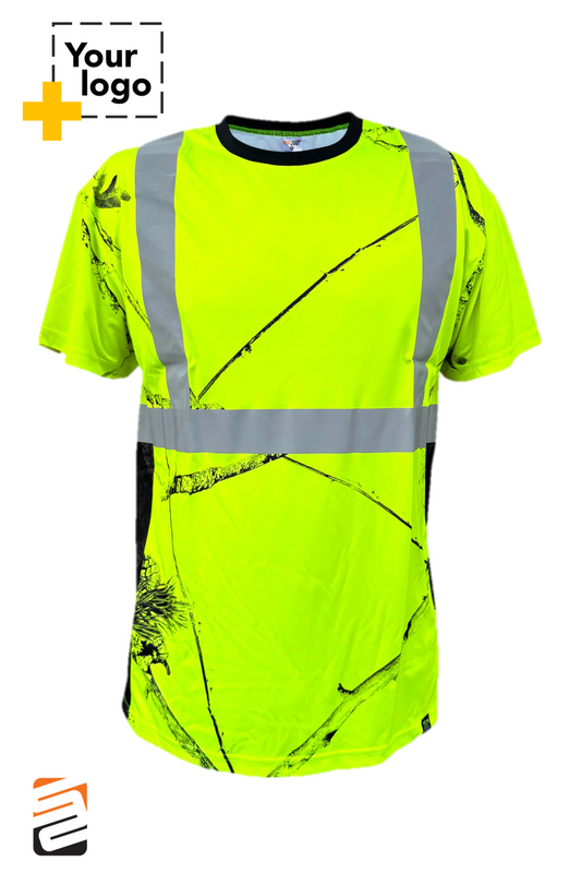 SS360º Daybreak - Yellow - Class 2 - Type-R - Reflective Safety Tee