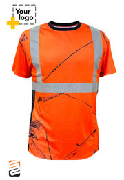 SS360º Daybreak - Orange - Class 2 - Type-R - Reflective Safety Tee