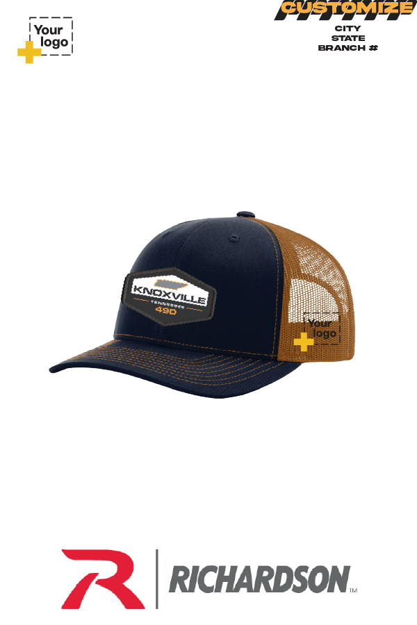 Custom Richardson 112 Trucker - Sublimated Patch