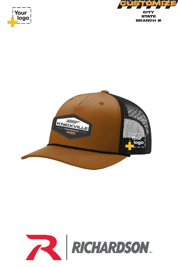 Custom Richardson 112FPR Trucker - Sublimated Patch