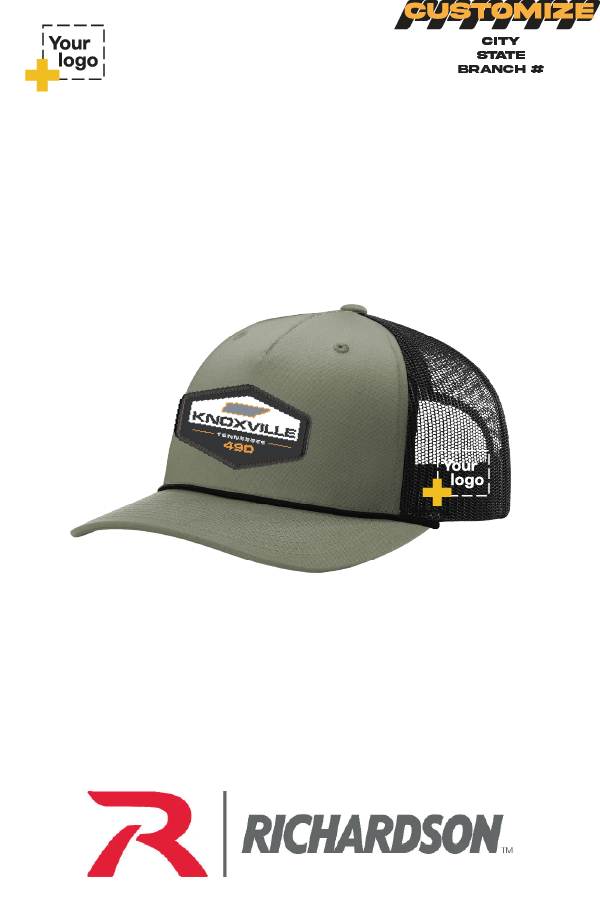 Custom Richardson 112FPR Trucker - Sublimated Patch