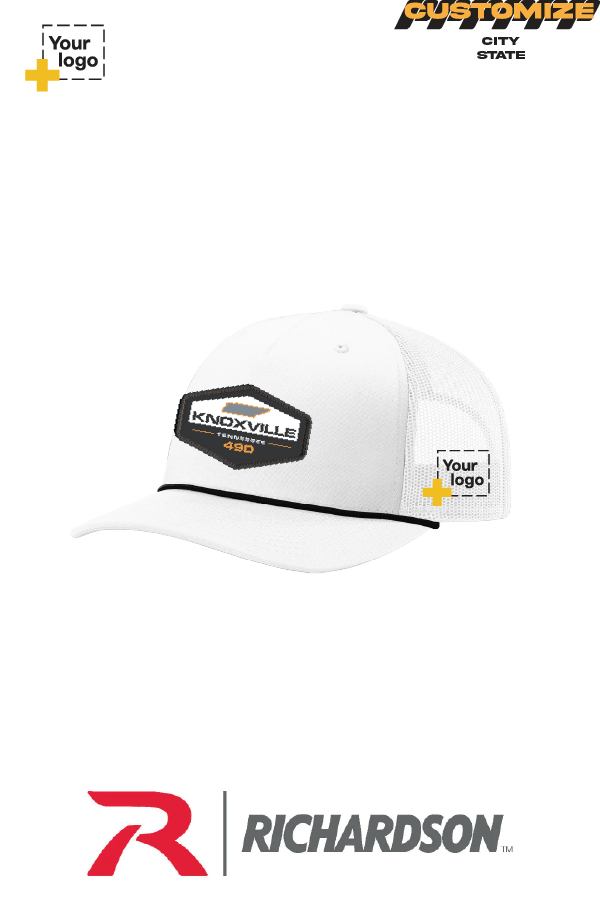 Custom Richardson 112FPR Trucker - Sublimated Patch