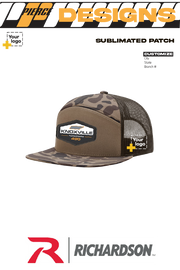 Custom Richardson 168P Trucker - Sublimated Patch