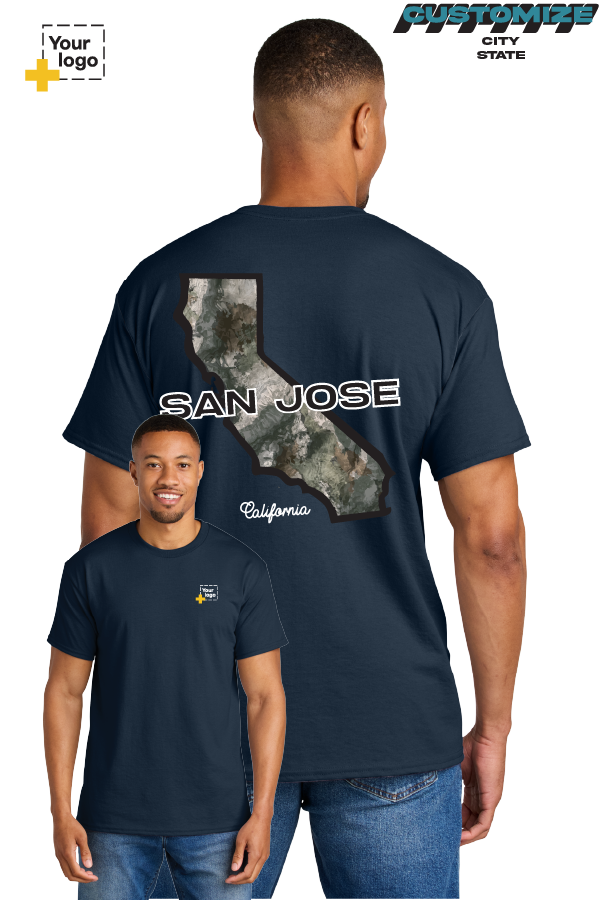 Custom Gildan® DryBlend® 50 Cotton/50 Poly T-Shirt - Terra Camo