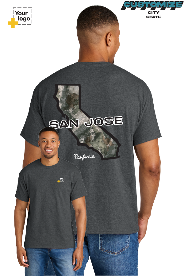Custom Gildan® DryBlend® 50 Cotton/50 Poly T-Shirt - Terra Camo