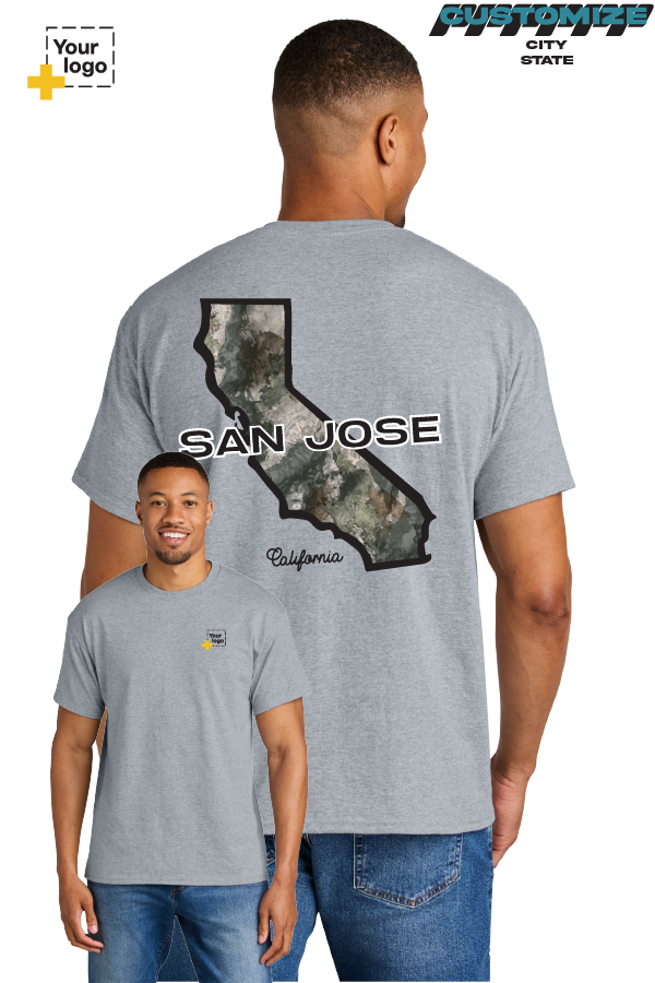 Custom Gildan® DryBlend® 50 Cotton/50 Poly T-Shirt - Terra Camo