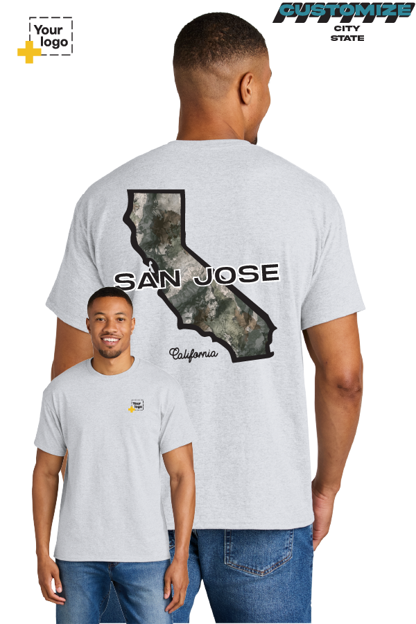 Custom Gildan® DryBlend® 50 Cotton/50 Poly T-Shirt - Terra Camo