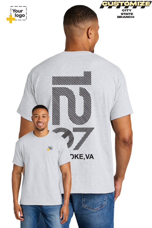 Custom Gildan® DryBlend® 50 Cotton/50 Poly T-Shirt - Branch #