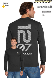 Custom Gildan® DryBlend® 50 Cotton/50 Poly Long Sleeve T-Shirt - Branch #